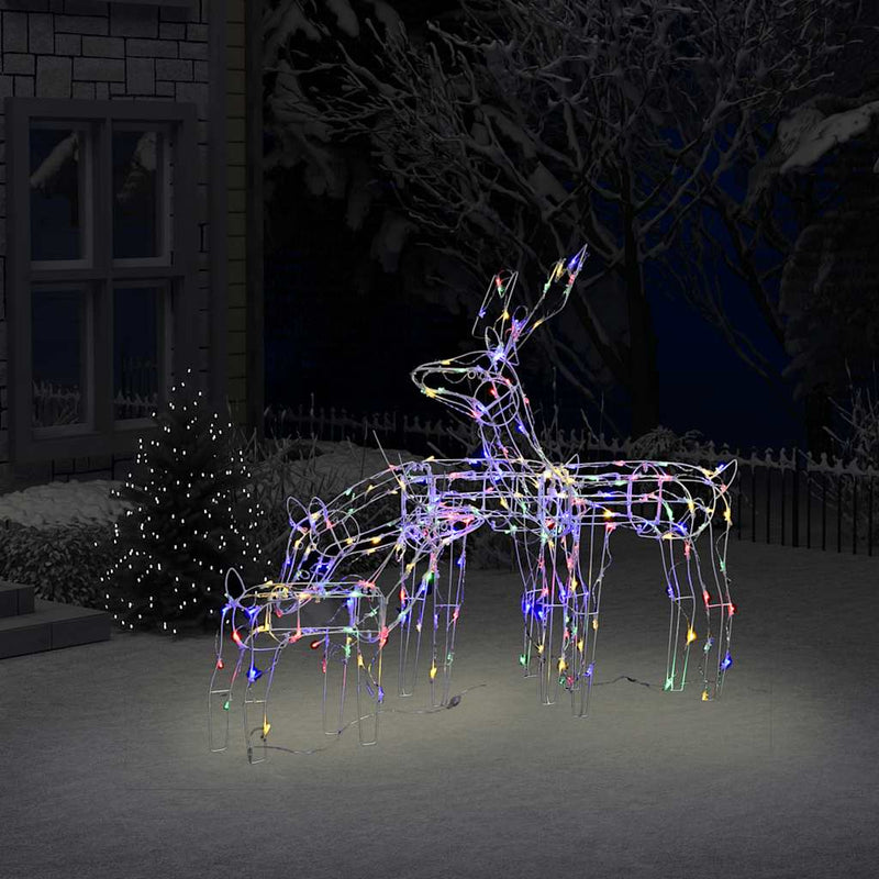 Load image into Gallery viewer, Vidaxl 3-delige kerstverlichting rendieren 229 led's
