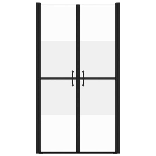 Vidaxl douchedeur (78-81)x190 cm esg halfmat