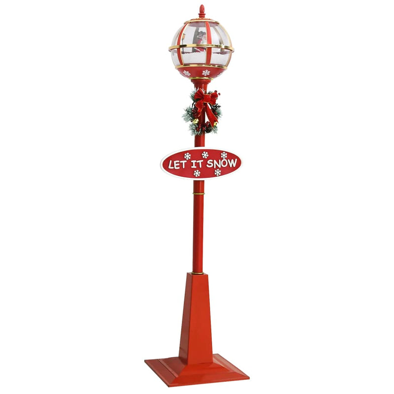 Load image into Gallery viewer, Vidaxl straatlantaarn met kerstman led 175 cm
