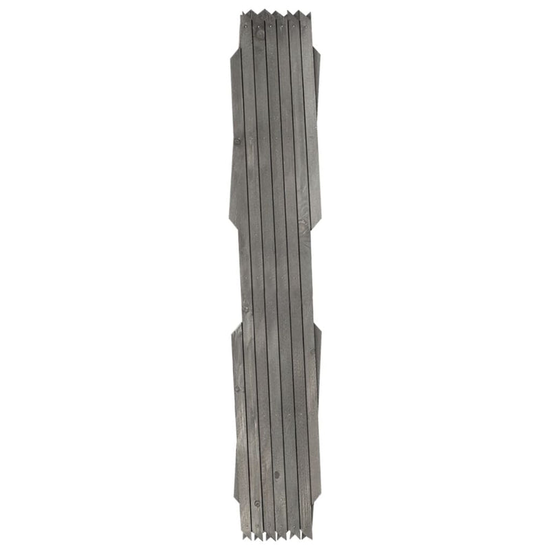 Load image into Gallery viewer, Vidaxl tuinlatwerken 5 st 180x60 cm massief vurenhout grijs
