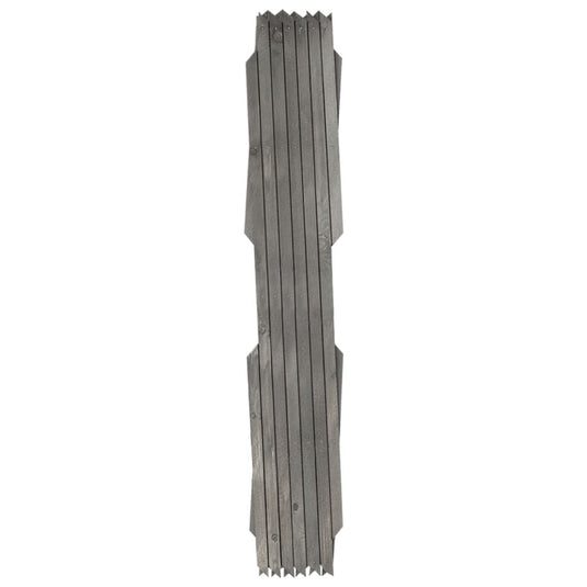 Vidaxl tuinlatwerken 5 st 180x60 cm massief vurenhout grijs