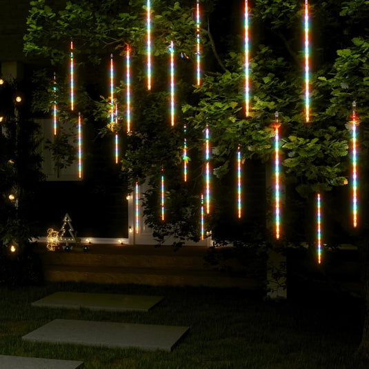 VidaXL Meteoorlichten 20 st 720 LED's binnen buiten 50 cm meerkleurig