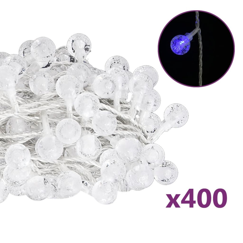 Load image into Gallery viewer, Vidaxl lichtsnoer met 400 led's 8 functies blauw 40 m
