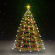Vidaxl kerstboomverlichting met 150 led's koudwit net 150 cm