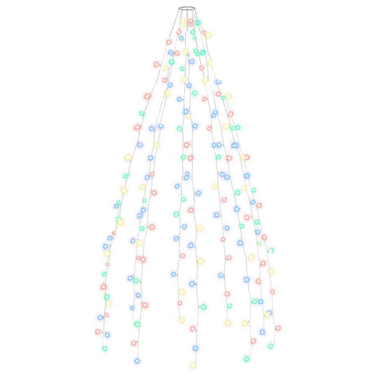 Vidaxl kerstboomverlichting met 210 led's meerkleurig net 210 cm