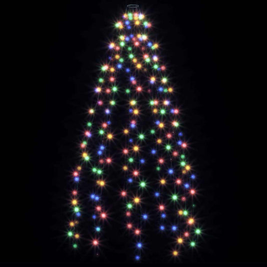 Vidaxl kerstboomverlichting met 210 led's meerkleurig net 210 cm