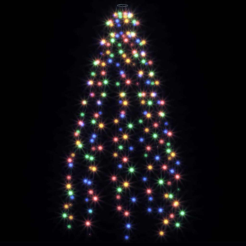Load image into Gallery viewer, Vidaxl kerstboomverlichting met 210 led's meerkleurig net 210 cm
