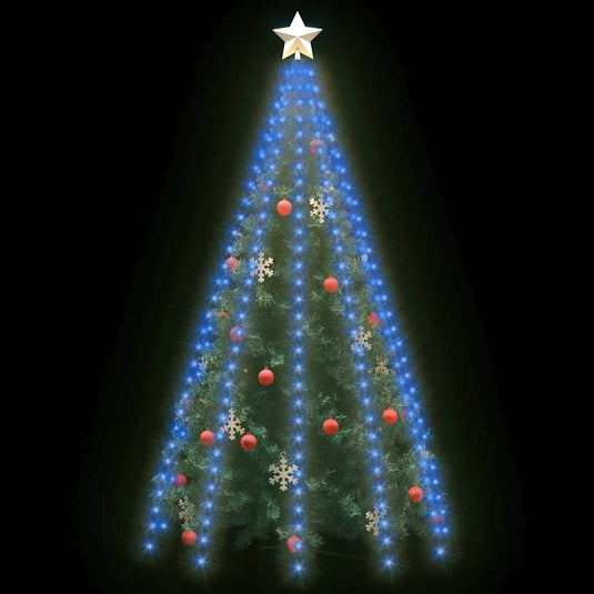 Vidaxl kerstboomverlichting met 300 led's blauw net 300 cm