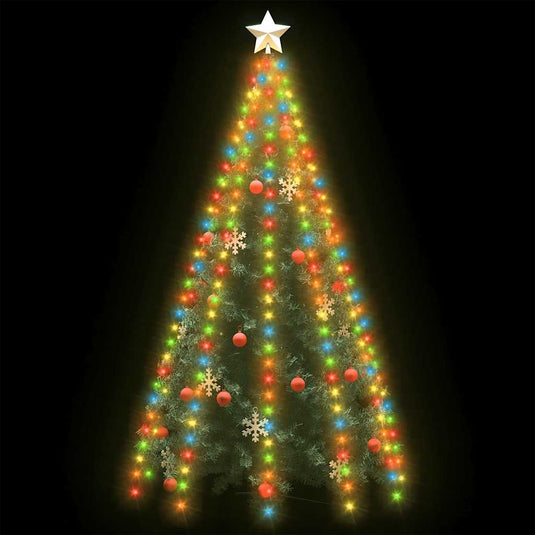 Vidaxl kerstboomverlichting met 300 led's meerkleurig net 300 cm