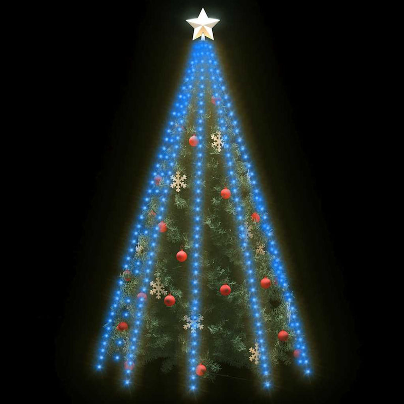 Load image into Gallery viewer, Vidaxl kerstboomverlichting met 400 led's blauw net 400 cm
