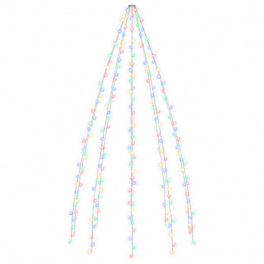 Vidaxl kerstboomverlichting met 400 led's meerkleurig net 400 cm