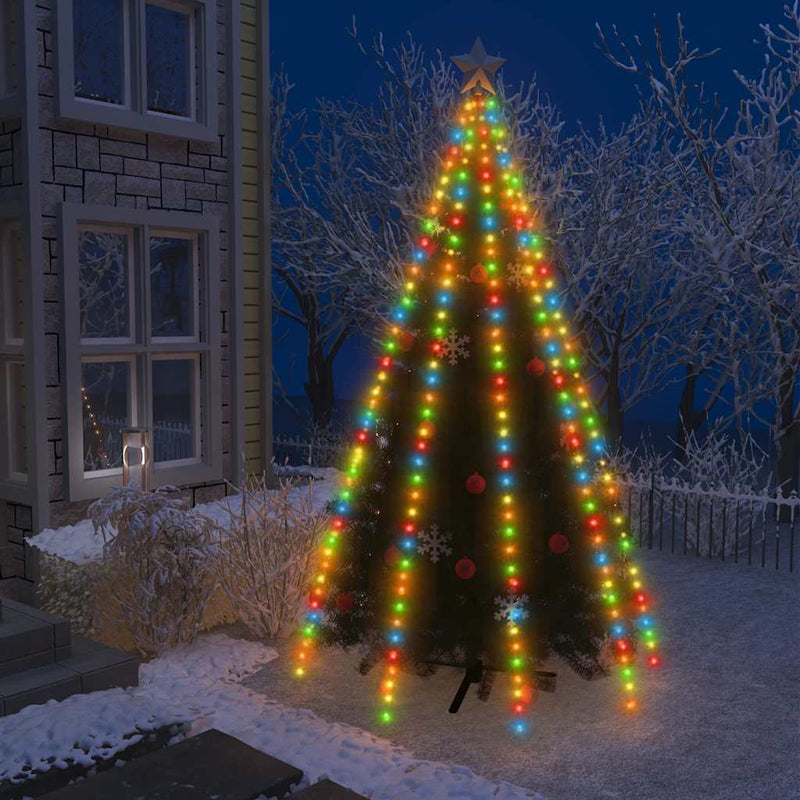 Load image into Gallery viewer, Vidaxl kerstboomverlichting met 400 led's meerkleurig net 400 cm
