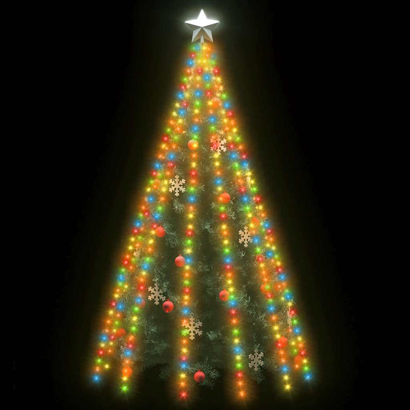 Load image into Gallery viewer, Vidaxl kerstboomverlichting 500 led's meerkleurig binnen buiten 500 cm
