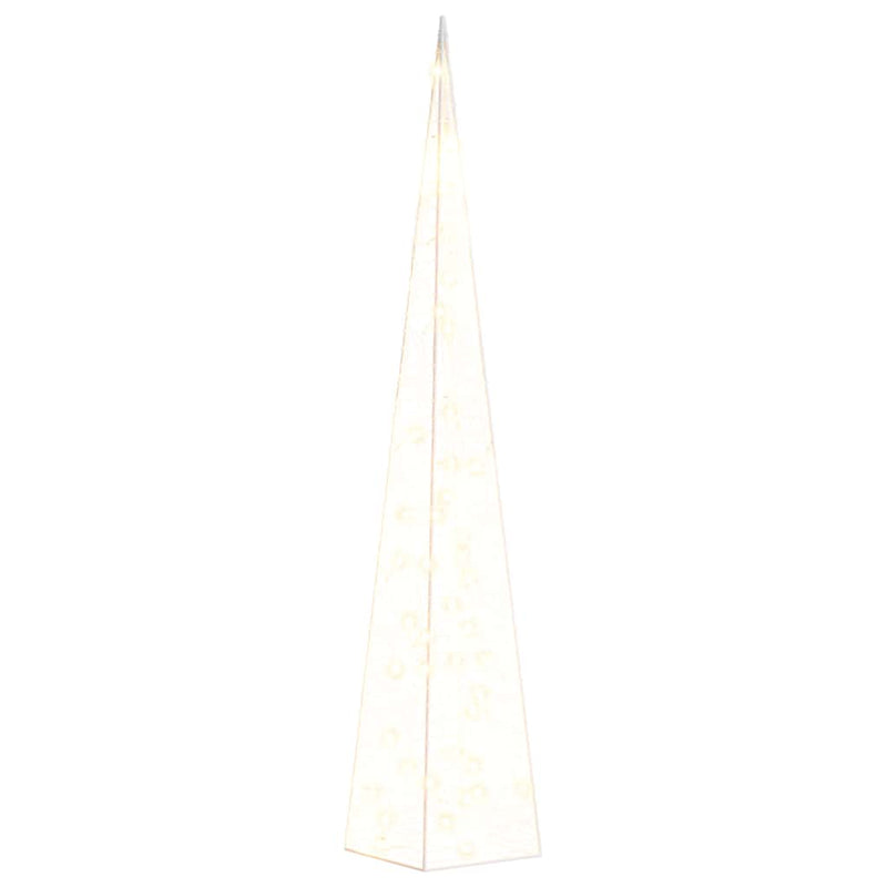 Load image into Gallery viewer, Vidaxl lichtkegel decoratief led 90 cm acryl warmwit
