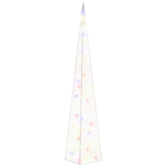 Vidaxl lichtkegel decoratief led 120 cm acryl meerkleurig