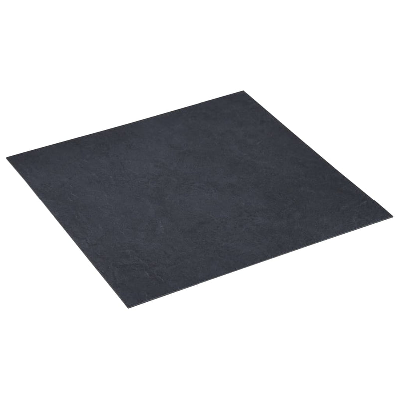 Load image into Gallery viewer, Vidaxl vloerplanken 20 st zelfklevend 1,86 m² pvc zwart marmerpatroon
