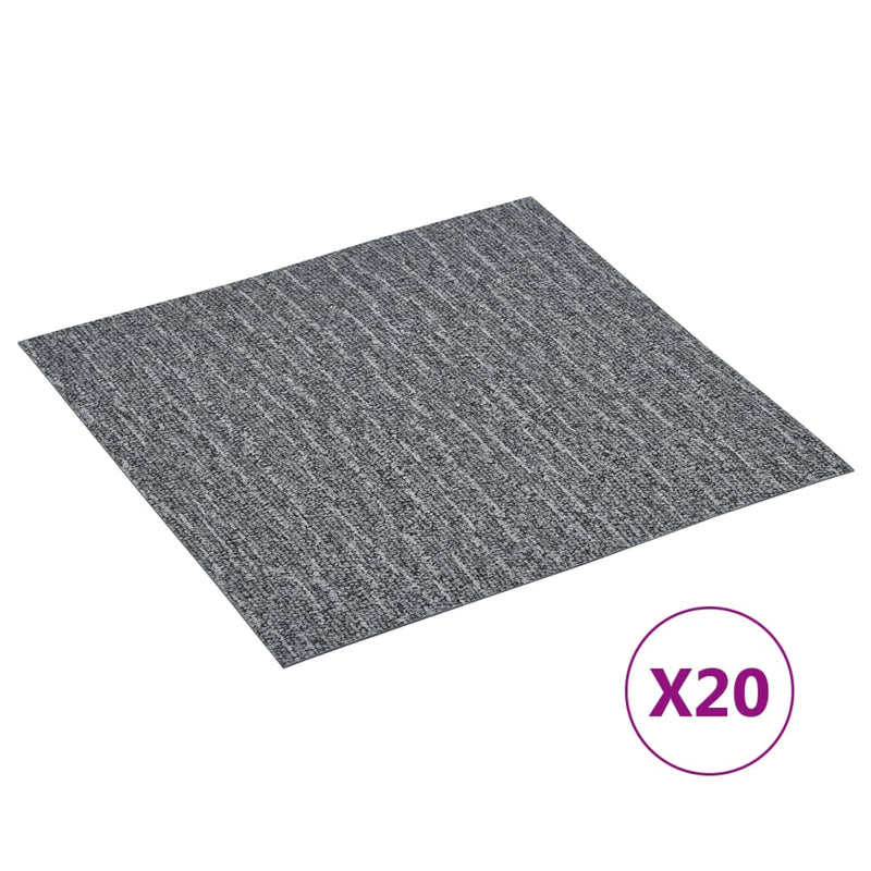 Load image into Gallery viewer, Vidaxl vloerplanken 20 st zelfklevend 1,86 m² pvc grijs
