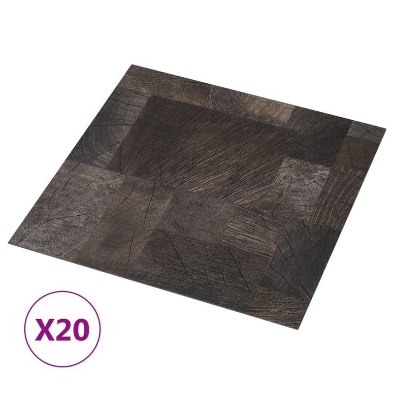 Load image into Gallery viewer, Vidaxl vloerplanken 20 st zelfklevend 1,86 m² houtstructuur
