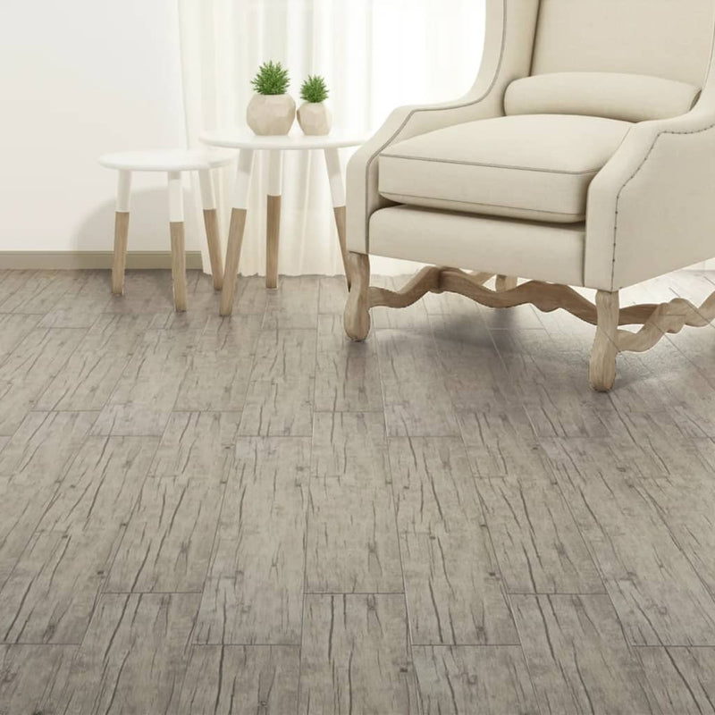 Load image into Gallery viewer, Vidaxl vloerplanken zelfklevend 5,21 m² 2 mm pvc washed eiken
