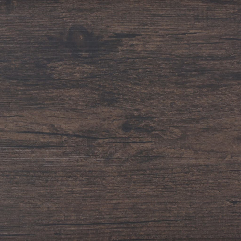 Load image into Gallery viewer, Vidaxl vloerplanken zelfklevend 5,21 m² 2 mm pvc donkerbruin
