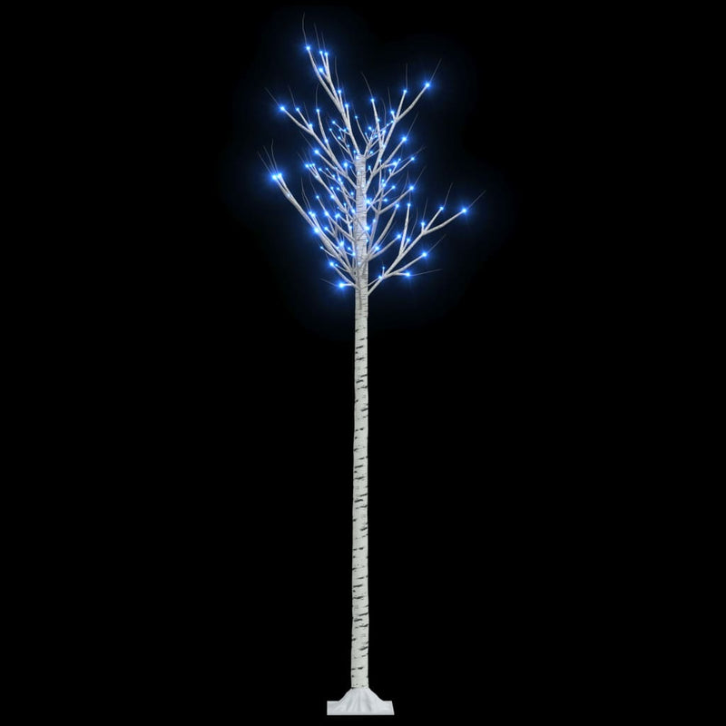 Load image into Gallery viewer, Vidaxl kerstboom wilg met 200 blauwe led's binnen en buiten 2,2 m
