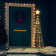 VidaXL Kegelkerstboom 84 warmwitte LED's 50x150 cm