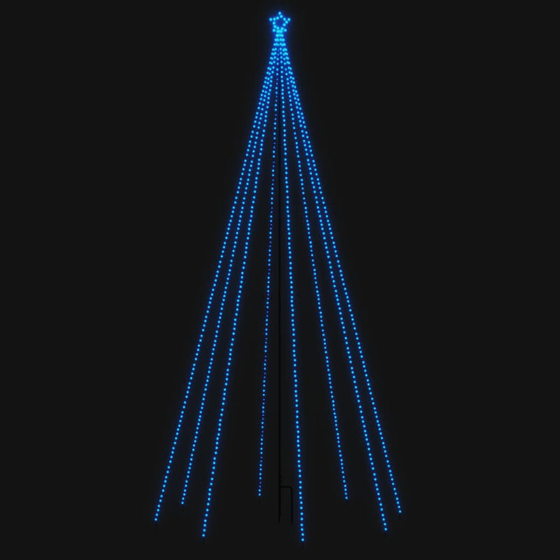Load image into Gallery viewer, Vidaxl led-kerstboom binnen buiten 576 leds 3,6 m blauw
