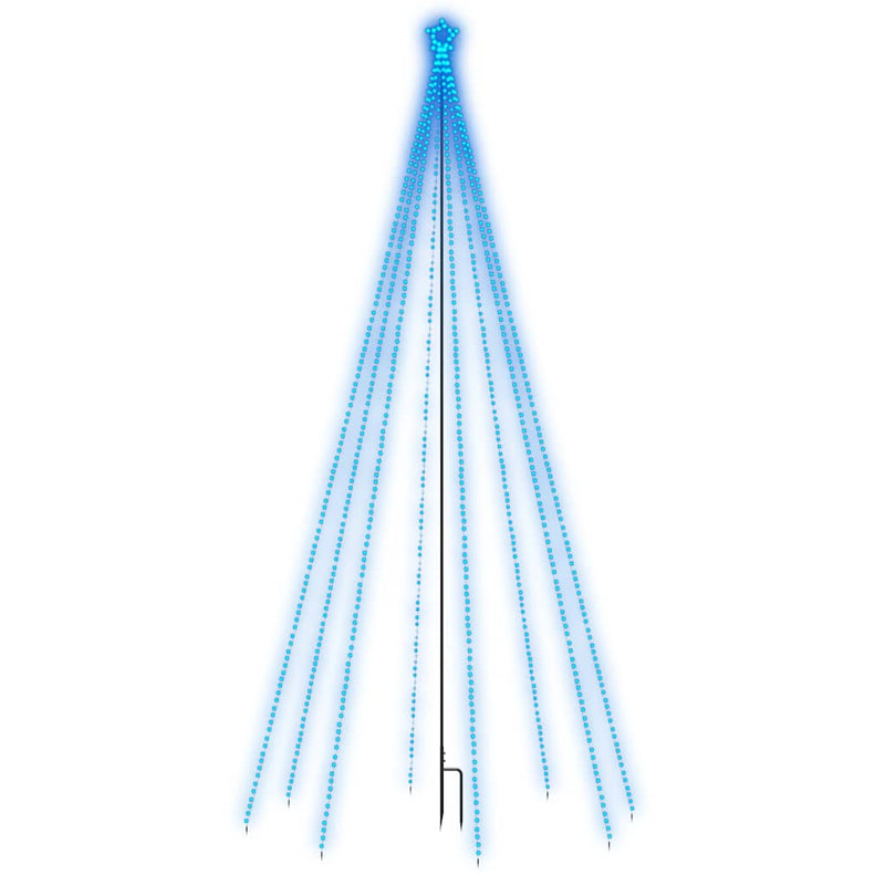 Load image into Gallery viewer, Vidaxl led-kerstboom binnen buiten 576 leds 3,6 m blauw
