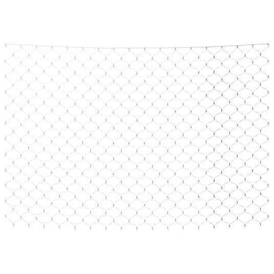 Vidaxl kerstnetverlichting 204 led's binnen en buiten 3x2 m koudwit