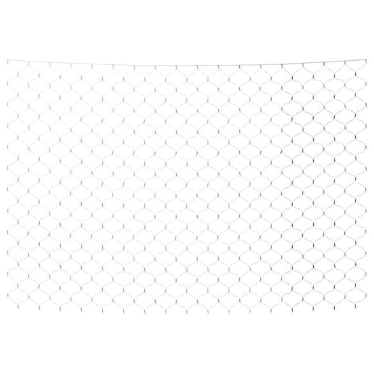 VidaXL Kerstnetverlichting 544 LED's binnen en buiten 4x4 m koudwit