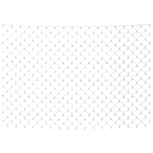 Vidaxl kerstnetverlichting 544 led's binnen buiten 4x4 m meerkleurig