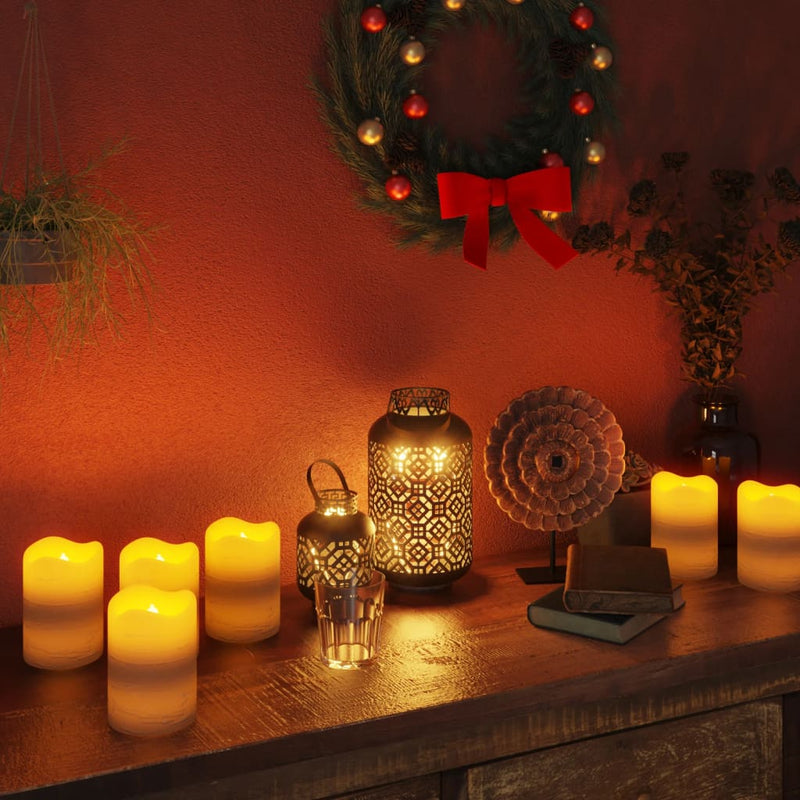 Load image into Gallery viewer, Vidaxl led-kaarsen 24 st vlamloos met afstandsbediening warmwit
