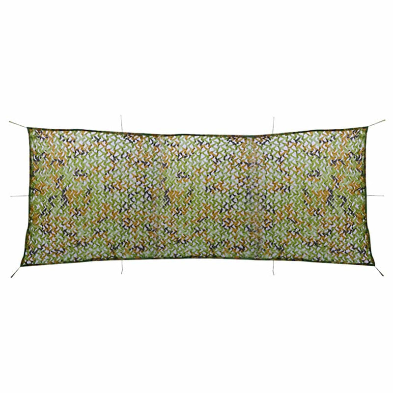 Load image into Gallery viewer, Vidaxl camouflagenet met opbergtas 1,5x5 m groen
