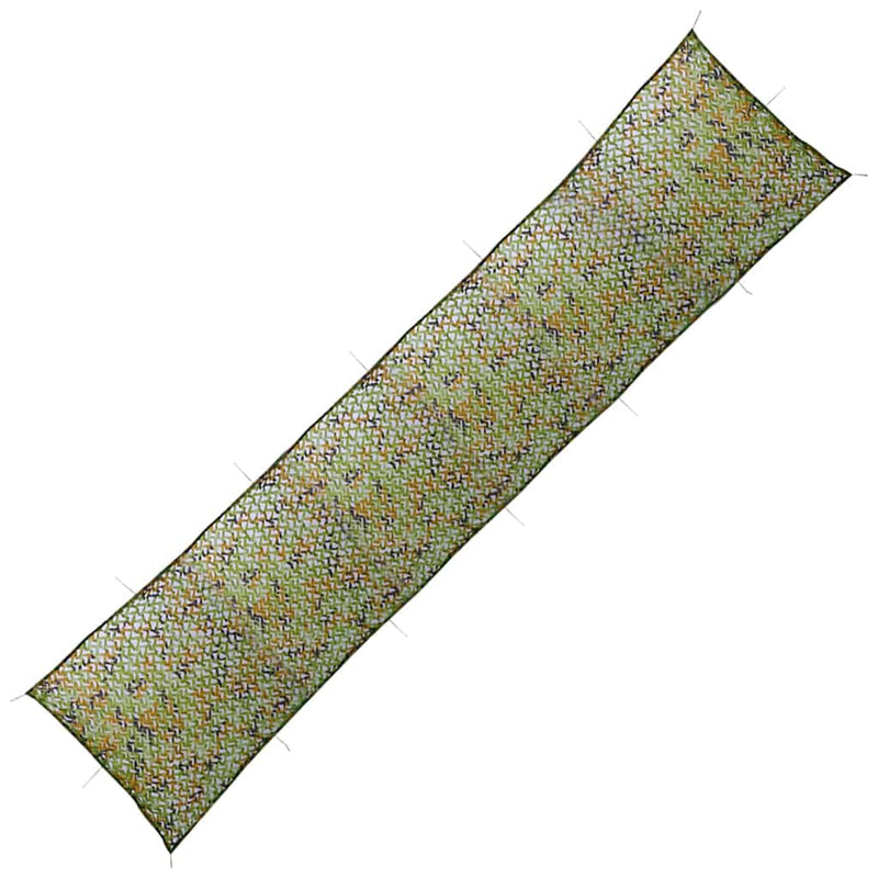 Load image into Gallery viewer, Vidaxl camouflagenet met opbergtas 1,5x6 m groen

