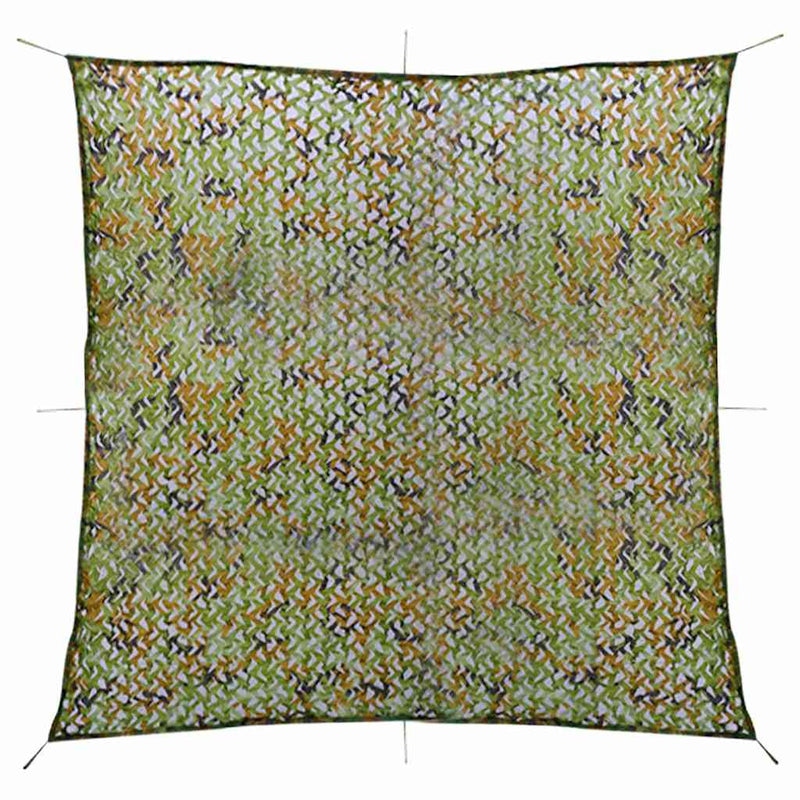 Load image into Gallery viewer, Vidaxl camouflagenet met opbergtas 5x5 m groen
