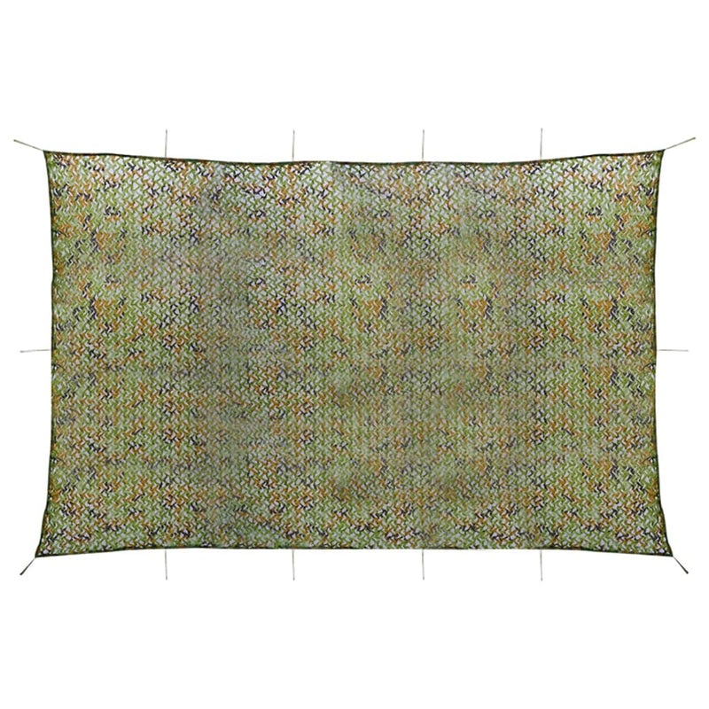 Load image into Gallery viewer, VidaXL Camouflagenet met opbergtas 5x8 m groen
