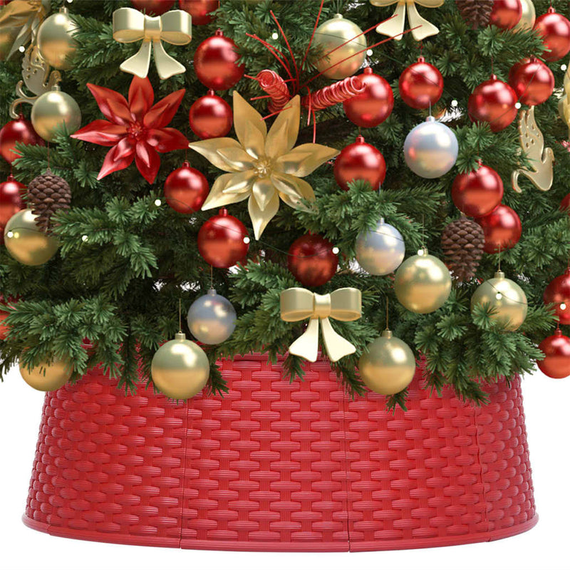 Load image into Gallery viewer, VidaXL Kerstboomrok Ø54x19,5 cm rood
