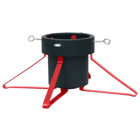 VidaXL Kerstboomstandaard 46x46x19 cm groen en rood