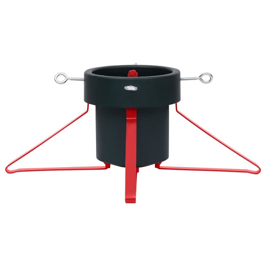 VidaXL Kerstboomstandaard 46x46x19 cm groen en rood
