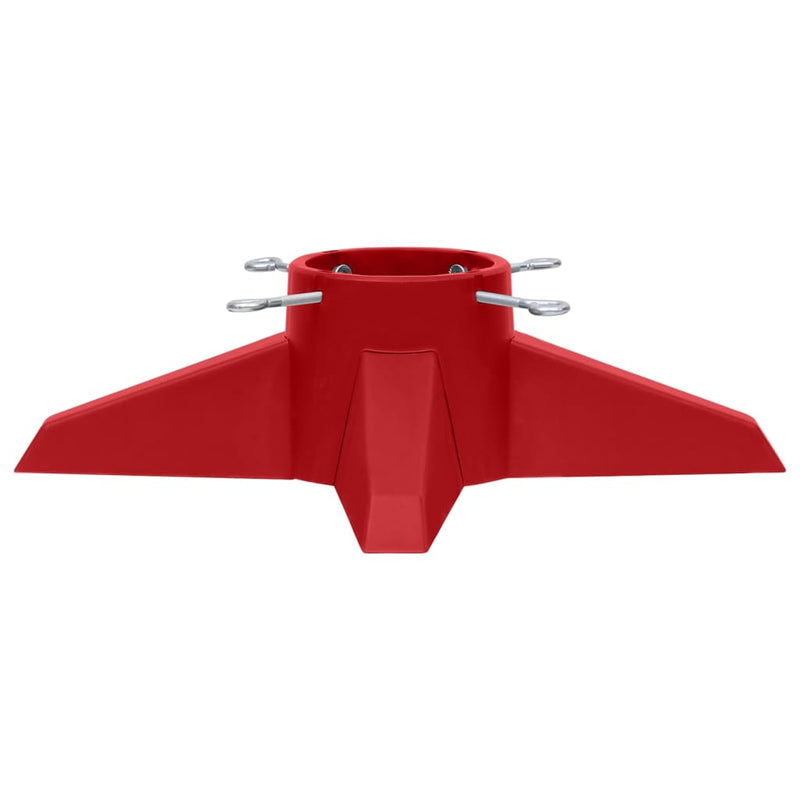 Load image into Gallery viewer, VidaXL Kerstboomstandaard 55,5x55,5x15 cm rood
