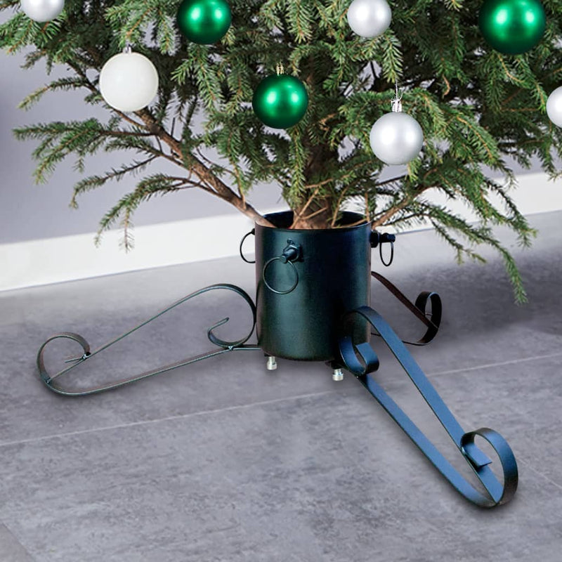 Load image into Gallery viewer, Vidaxl kerstboomstandaard 58x58x21 cm groen

