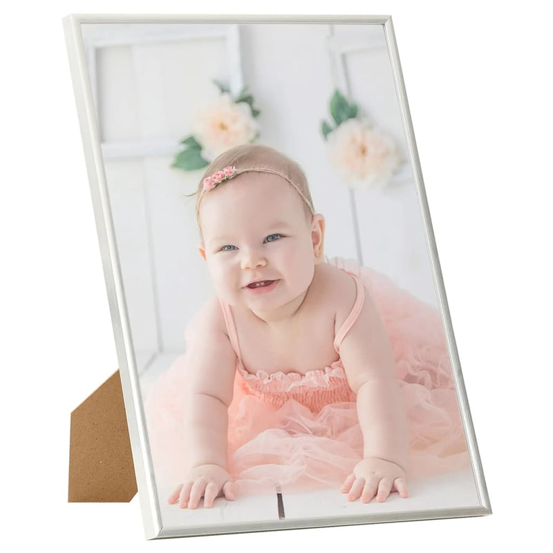 Load image into Gallery viewer, VidaXL Fotolijsten 3 st voor wand of tafel 59,4x84 cm MDF zilverkleur
