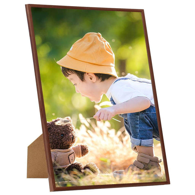 Load image into Gallery viewer, Vidaxl fotolijsten 5 st voor wand of tafel 59,4x84 cm mdf bronskleurig
