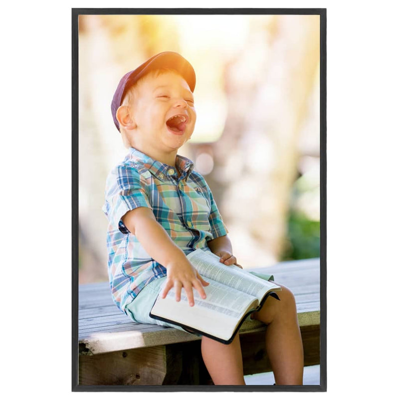 Load image into Gallery viewer, VidaXL Fotolijsten 3 st voor tafel 21x29,7 cm MDF zwart
