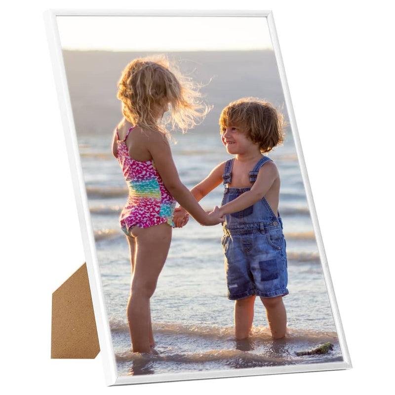 Load image into Gallery viewer, Vidaxl fotolijsten 3 st voor wand of tafel 40x50 cm mdf wit
