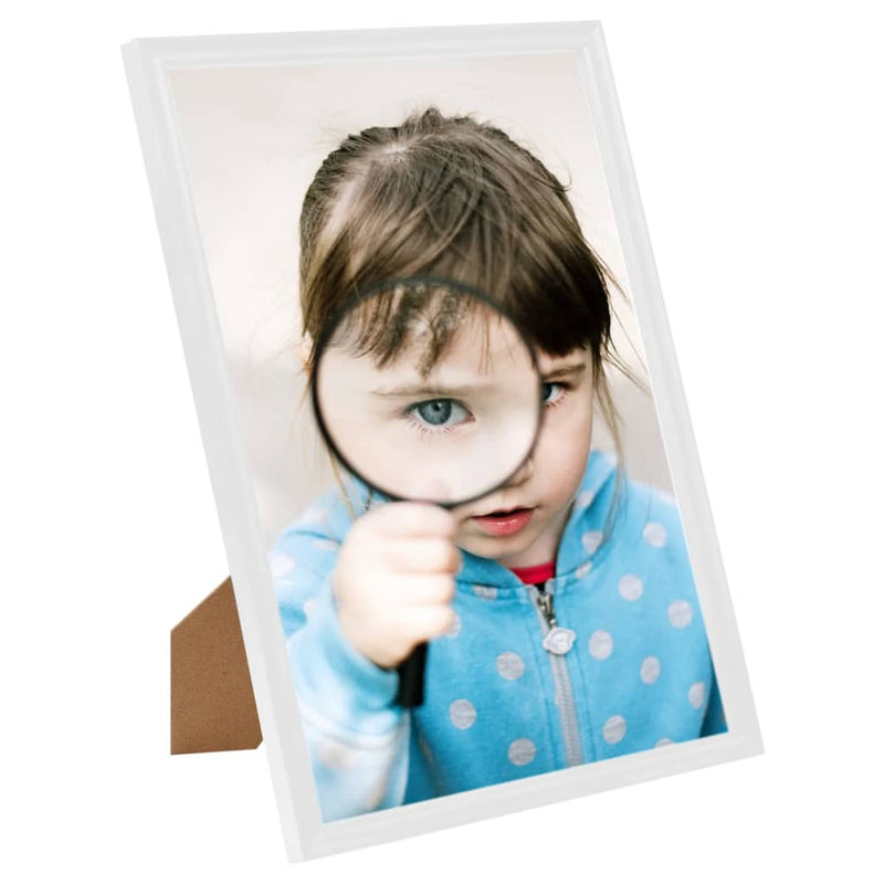 Load image into Gallery viewer, Vidaxl fotolijsten 3 st voor tafel 18x24 cm mdf wit
