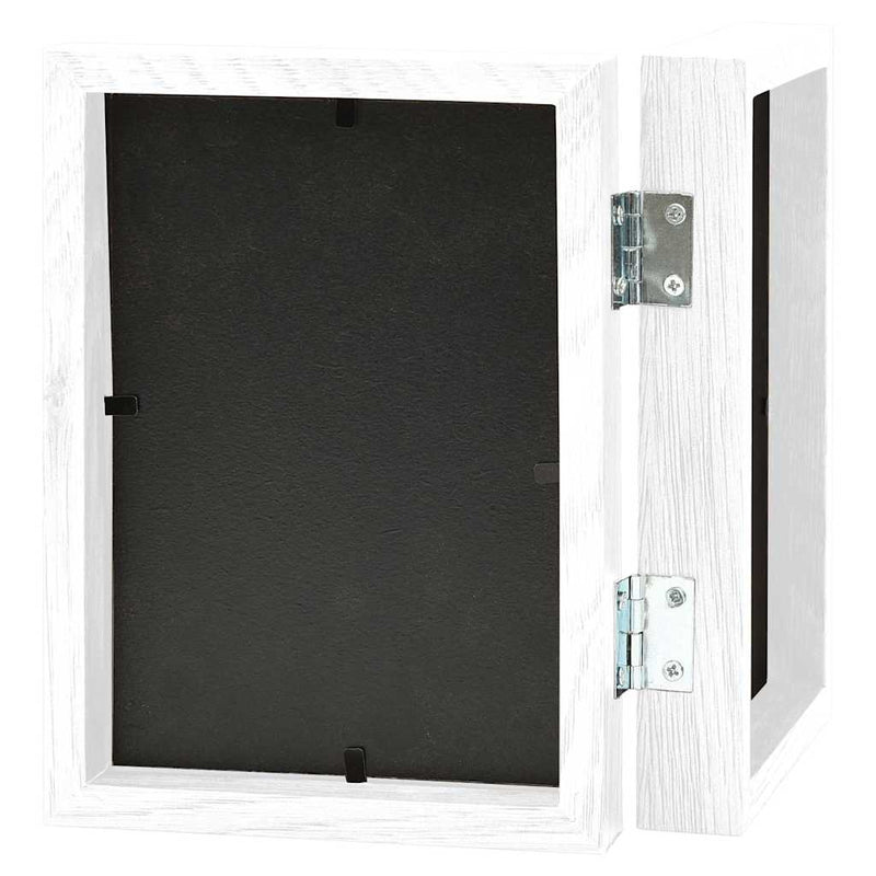 Load image into Gallery viewer, Vidaxl fotolijst tweeluik 2x(10x15 cm) wit

