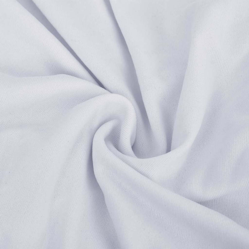 Load image into Gallery viewer, Vidaxl bankhoes stretch polyester jersey wit
