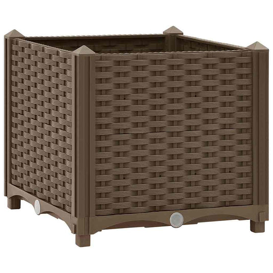 Vidaxl plantenbak verhoogd 40x40x38 cm polypropyleen