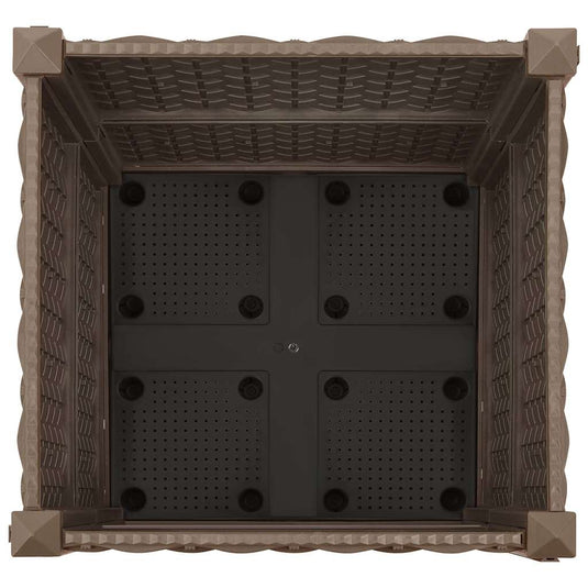 Vidaxl plantenbak verhoogd 40x40x38 cm polypropyleen